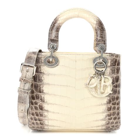 dior canta|Dior crocodile bag.